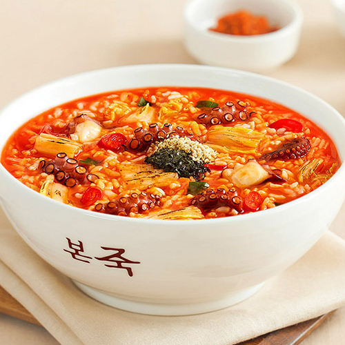 [본죽] 330g x 4팩 (전복죽/쇠고기죽/보양삼계죽/화끈짬뽕죽/단호박죽/한우미역죽/약선삼계죽)