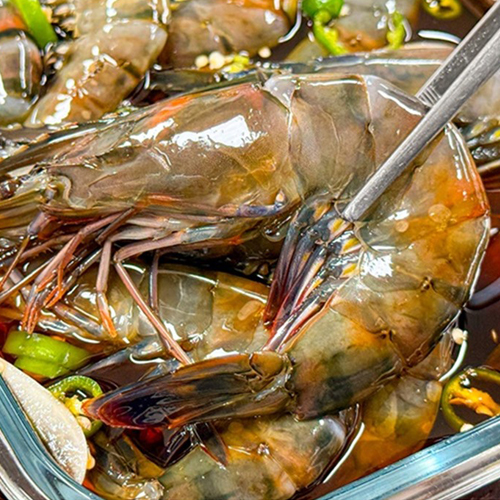 [맛있는집밥] 블랙타이거 간장새우 왕새우장 800g